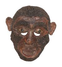 Four Mexican Copper Festival Masks