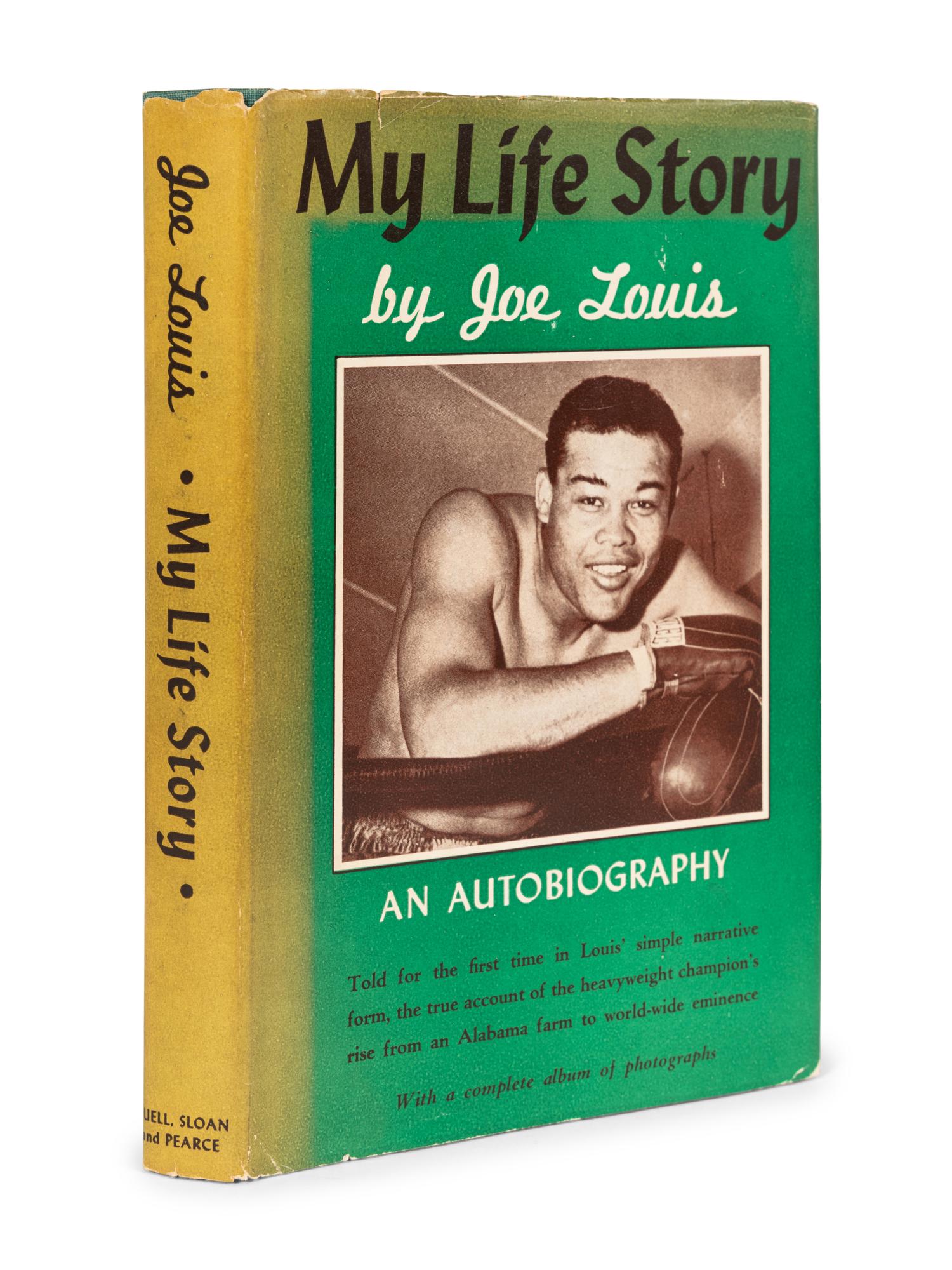 A 1947 First Edition of My Life Story Signed by Joe Louis (With Dust Jacket),