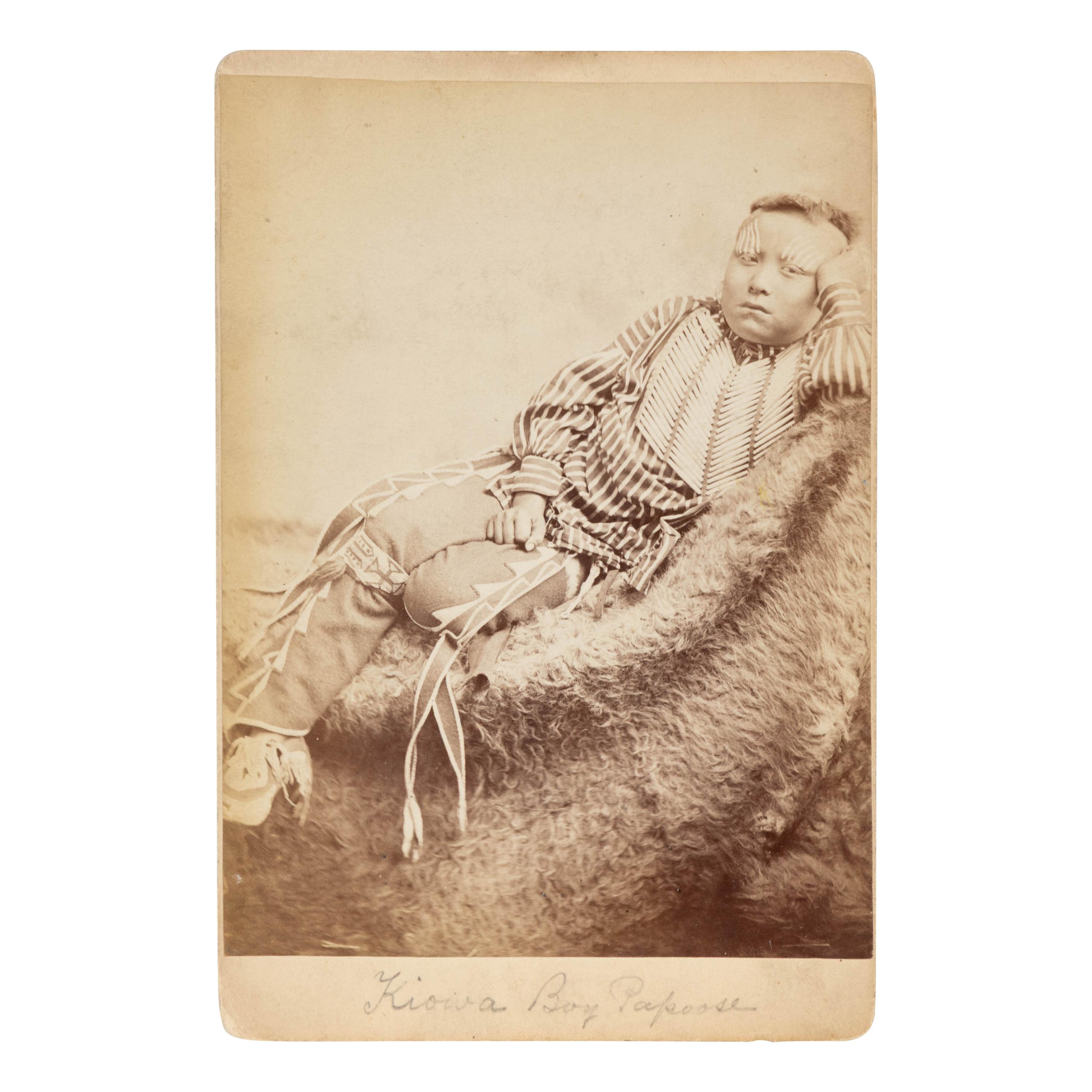 William S. Soule (American, 1836-1908) — Kiowa Apache Subjects, Including Identified Chiefs