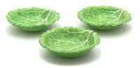 Sixteen Dodie Thayer Lettuce Ware Soup Bowls Diameter 8 inches. — 20TH CENTURY
