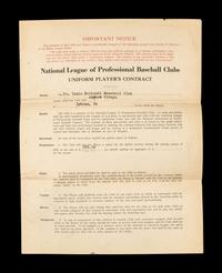 A Group of 15 1920s-30s St. Louis Cardinals Contract Agreements All Signed by Branch Rickey