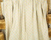 A Pair of Scalamandré Silk Layered Window Shades