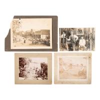 [WESTERN AMERICANA - EARLY PHOTOGRAPHY]. A group of albumen and silver gelatin photographs of the Pacific Northwest and other Western areas, including: