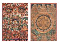 Two Tibetan Thangkas