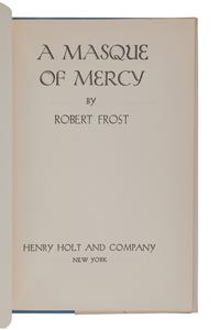 [FROST, Robert (1874-1963)]. A group of 7 works by or about Frost, comprising: