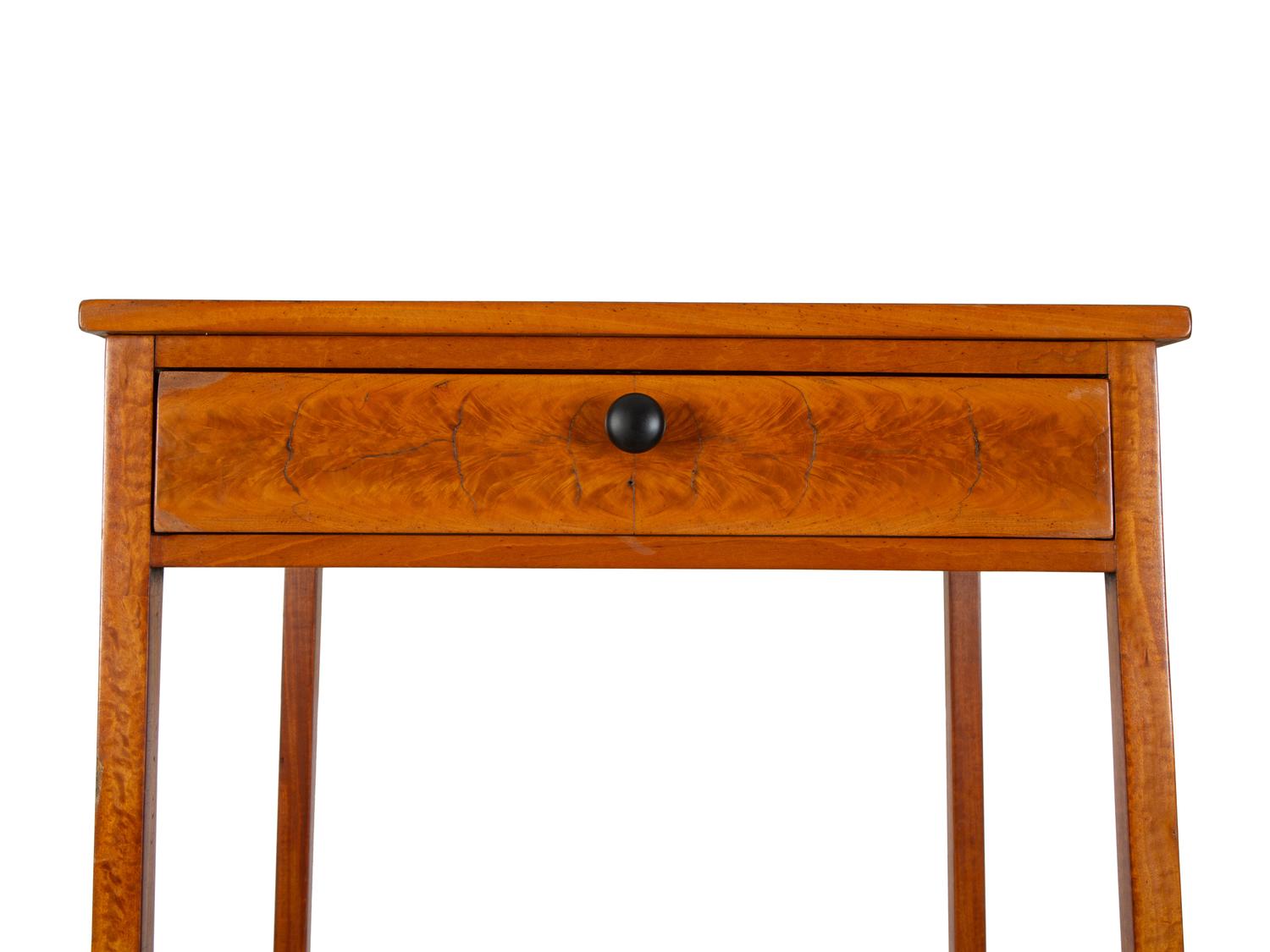 A Swedish Neoclassical Satinwood Etagere — 19TH CENTURY