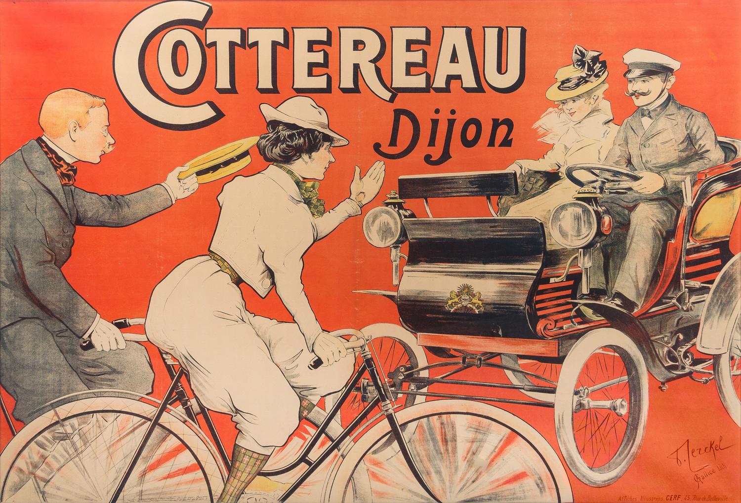 Lerckel, (French, late 19th/early 20th century), Cottereau Dijon, c. 1905