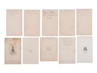 [CIVIL WAR]. A group of 25 CDVs of members of the 7th New York State Militia, incl. Cos. D, E, F, and K.