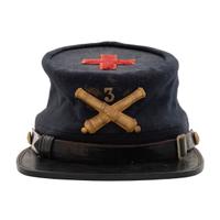 3rd Vermont Light Artillery Civil War Era Officer's Kepi
