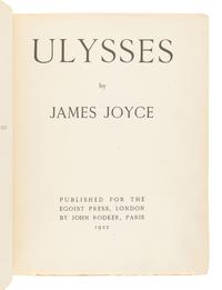 JOYCE, James. Ulysses. London: Egoist Press, 1922.