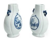 A Pair of Chinese Export Porcelain Vases