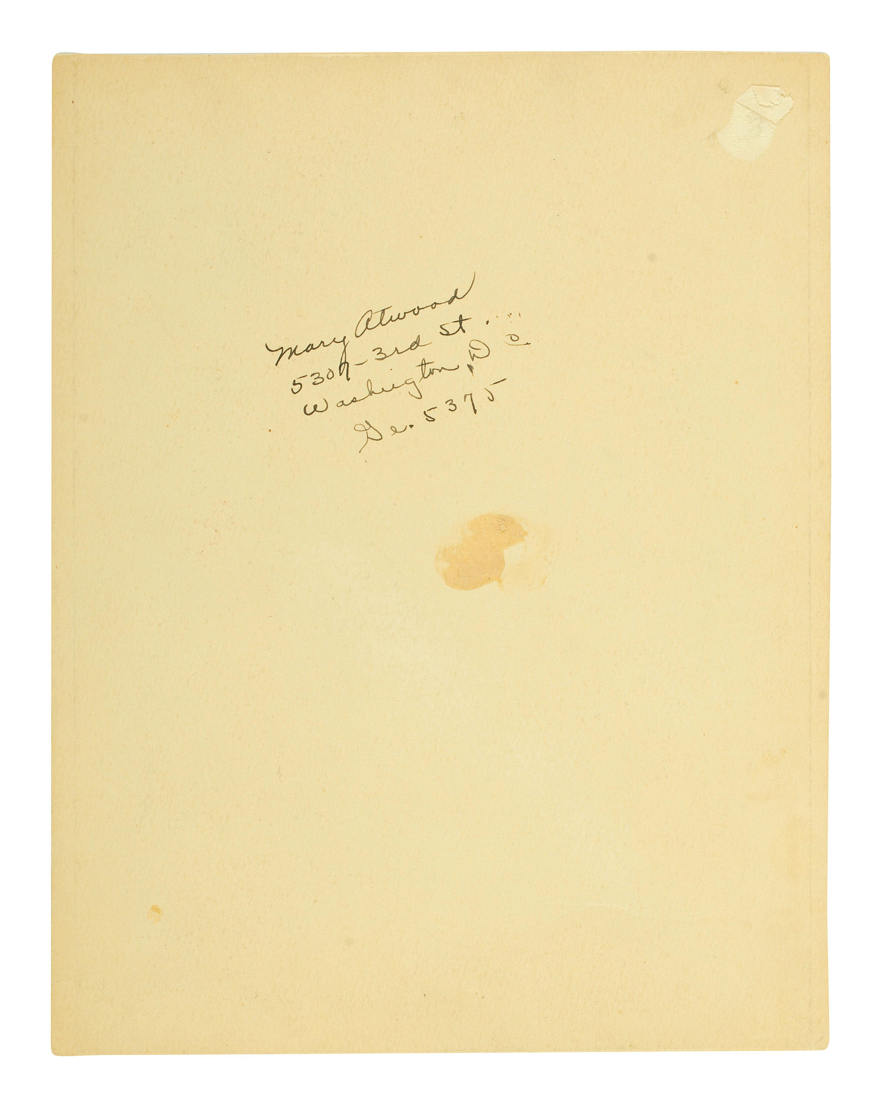 [US SUPREME COURT]. A group of autographs of US Supreme Court Justices, incl. photograph signed by all nine justices in 1935.