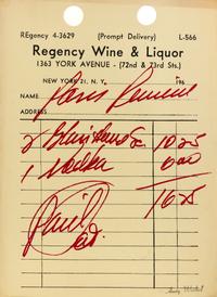 Andy Warhol, (American, 1928–1987), Paris Review, 1967