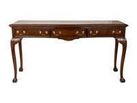 American Chippendale Style Console Table