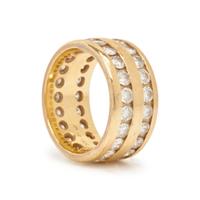 COLLECTION OF YELLOW GOLD AND DIAMOND JEWELRY