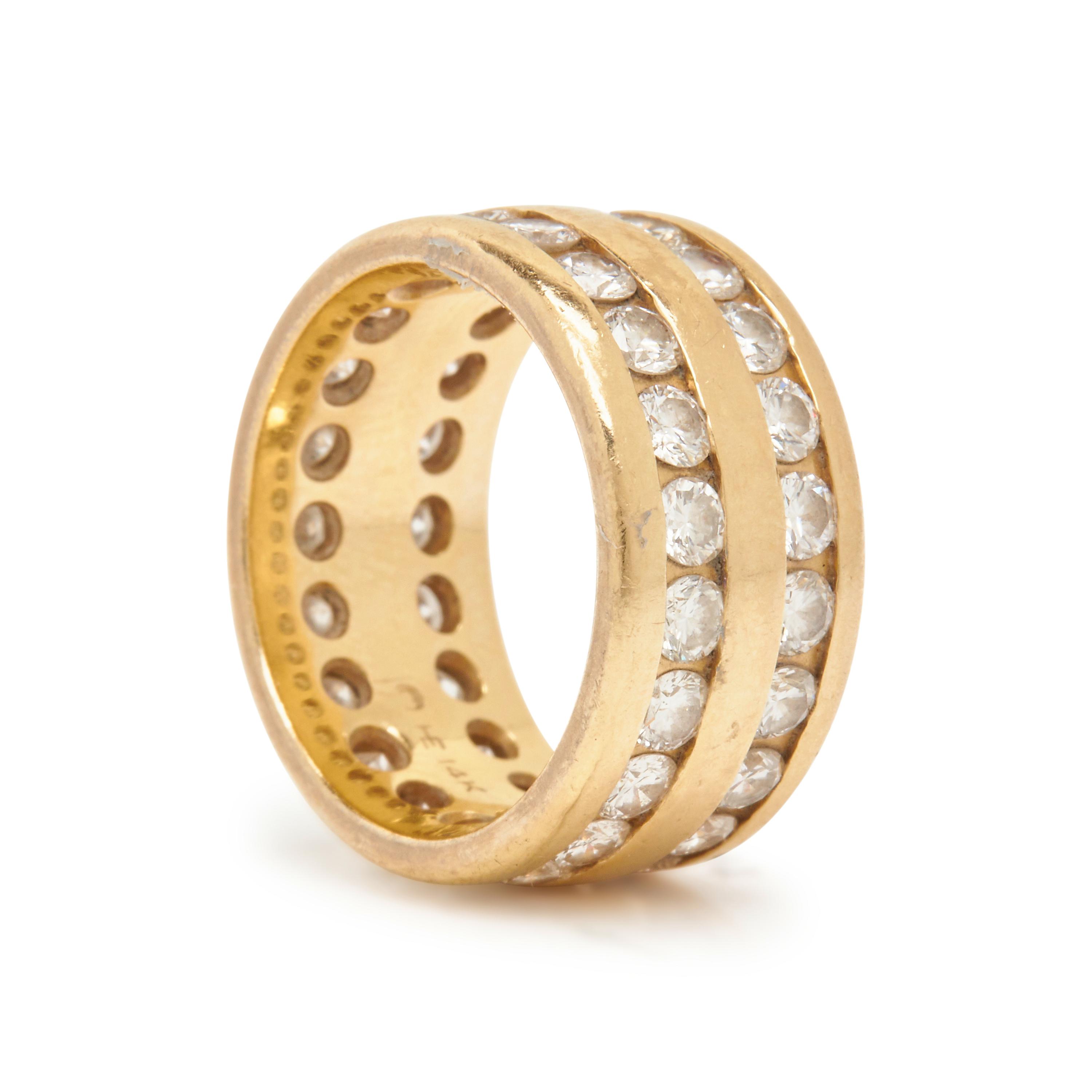 COLLECTION OF YELLOW GOLD AND DIAMOND JEWELRY