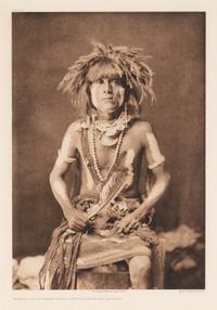 [Native American]. Curtis, Edward S. (1868-1952). A group of 9 large photogravures, comprising: