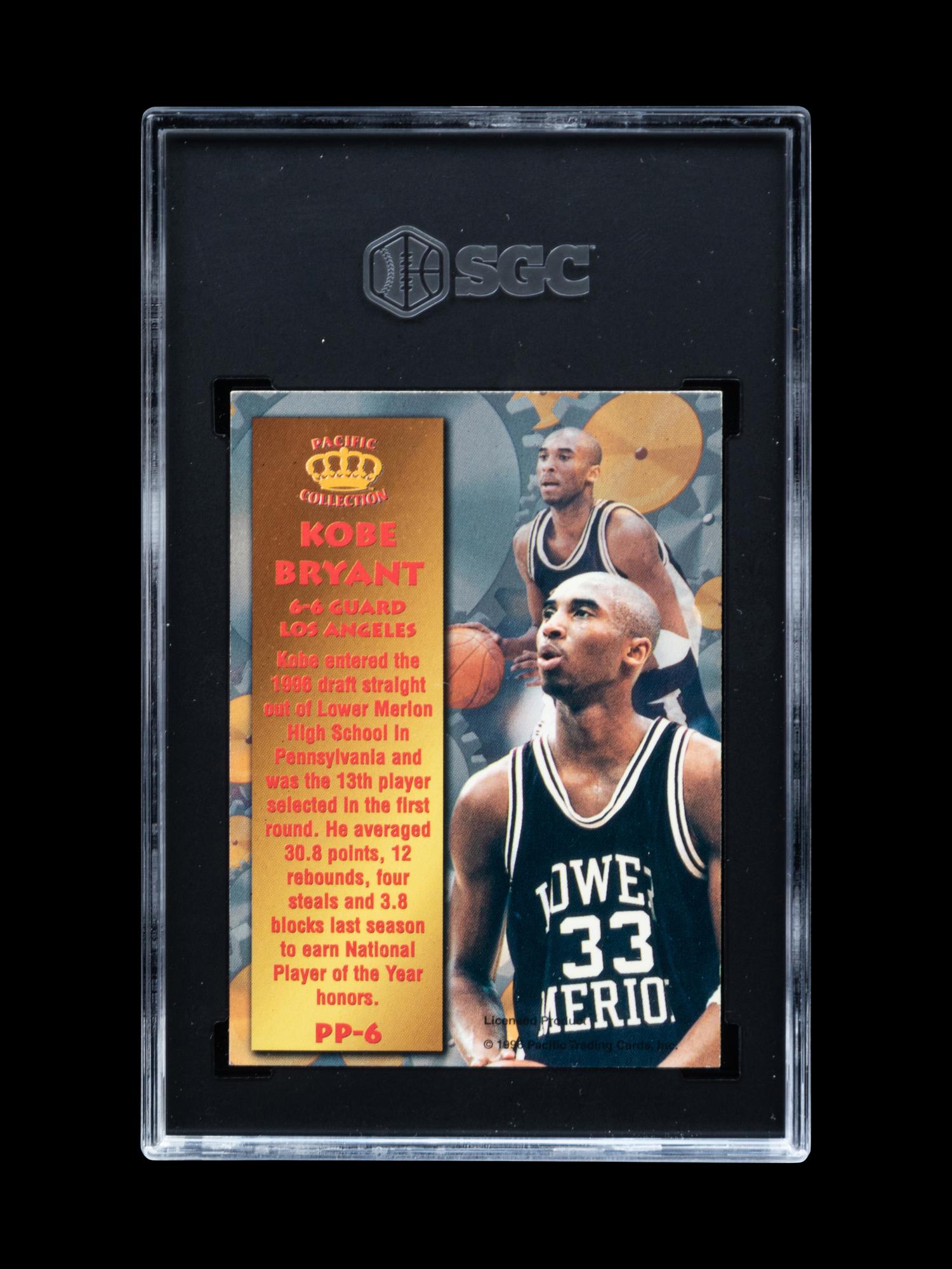 A Group of 1996-97 Pacific Kobe Bryant Rookie Basketball Cards,