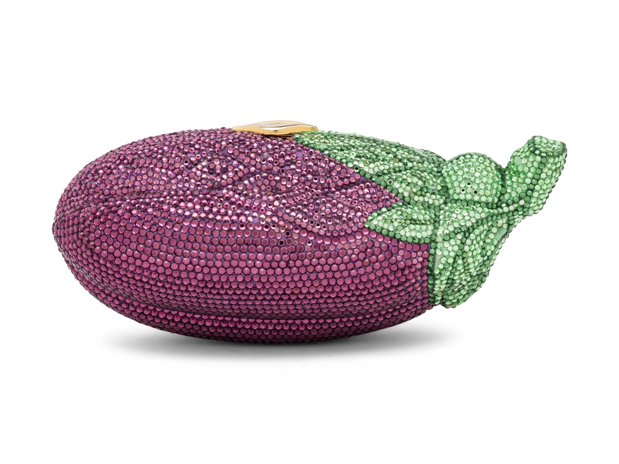 Judith Leiber, Eggplant Miniaudière