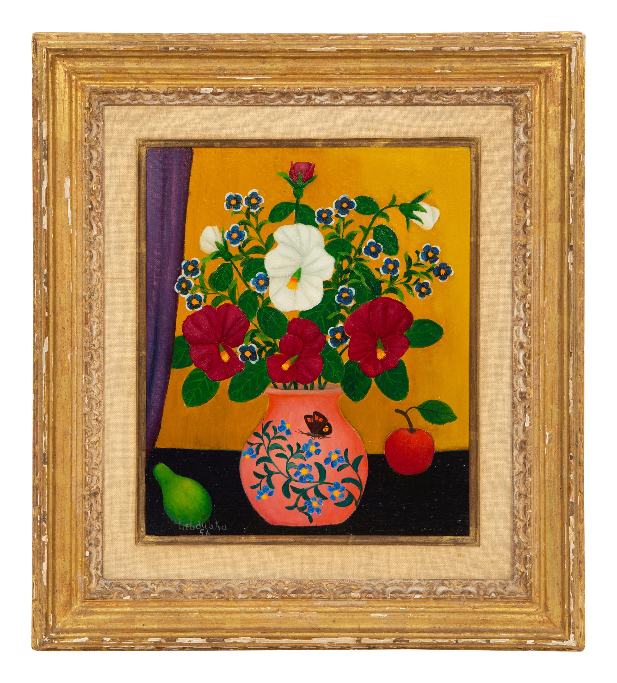 Still Life with Vase of Flowers , 1956