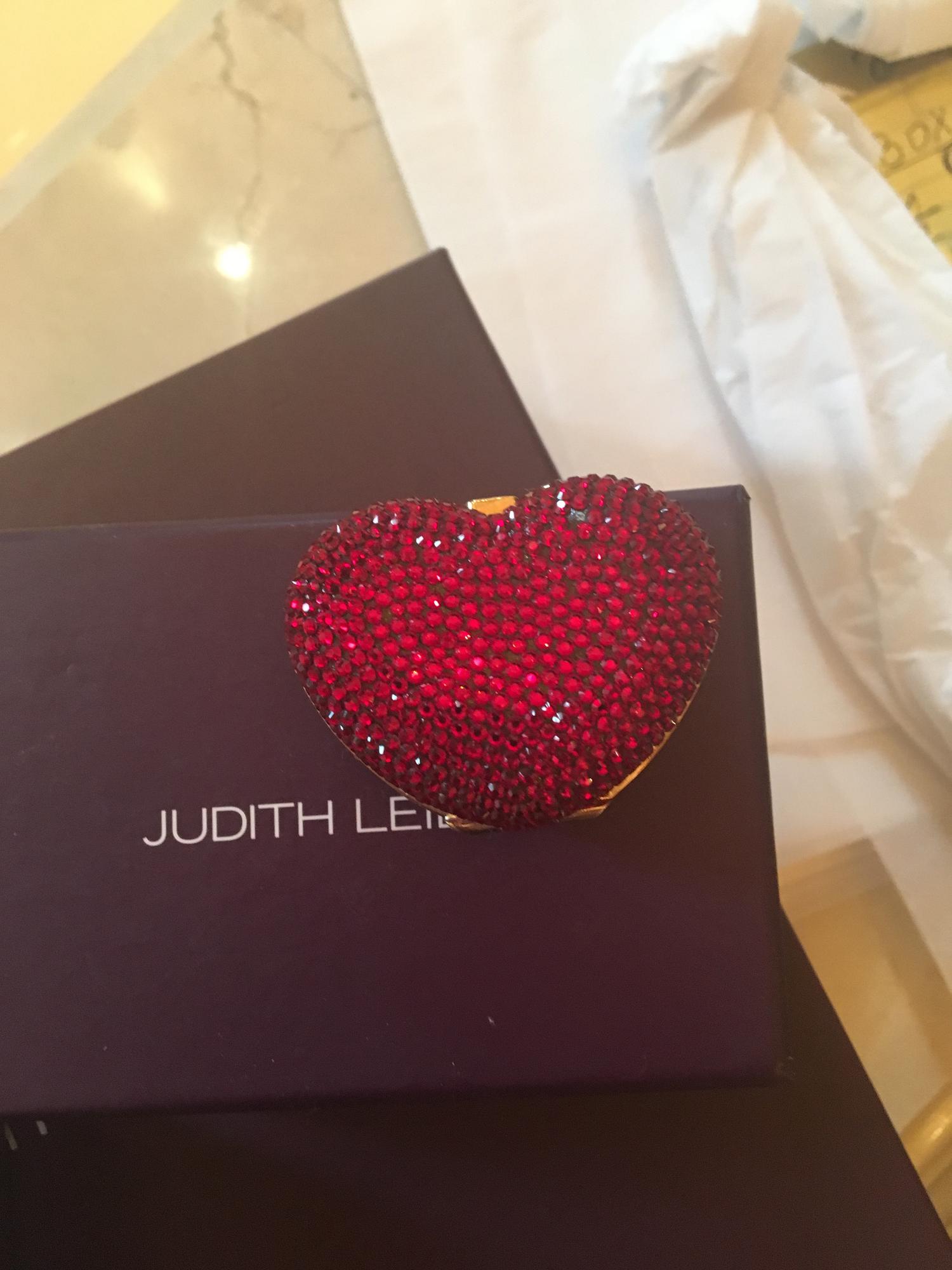Judith Leiber Mini Heart Minaudiere