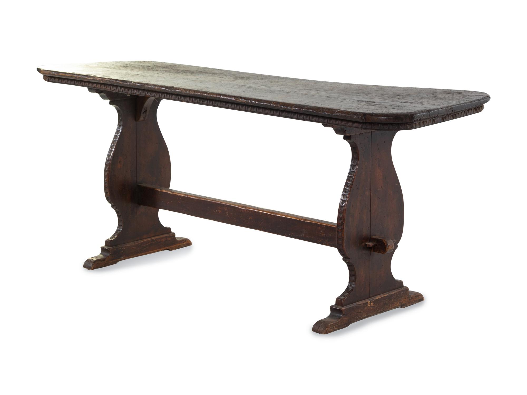 An Italian Oak Refectory Table