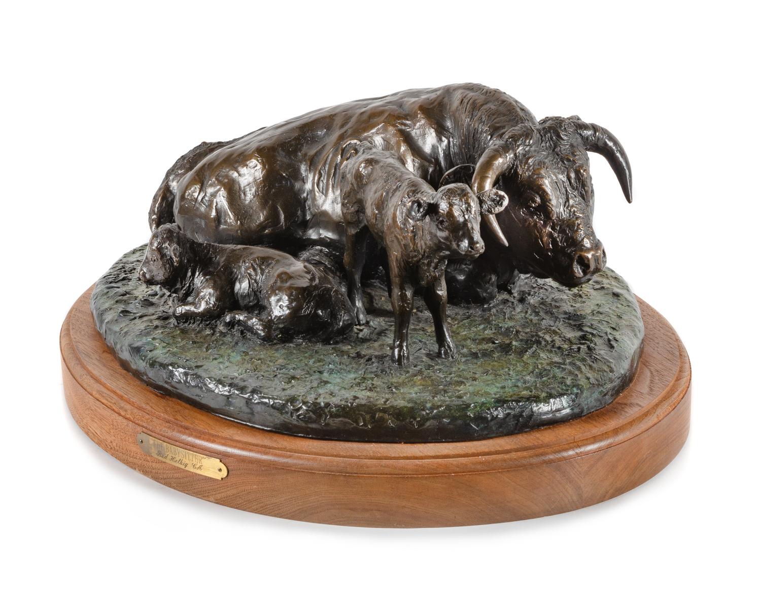 Bud Helbig Height 8 1/2 x width 15 x depth 13 inches — (American, 1919-2002)