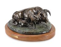 Bud Helbig Height 8 1/2 x width 15 x depth 13 inches — (American, 1919-2002)