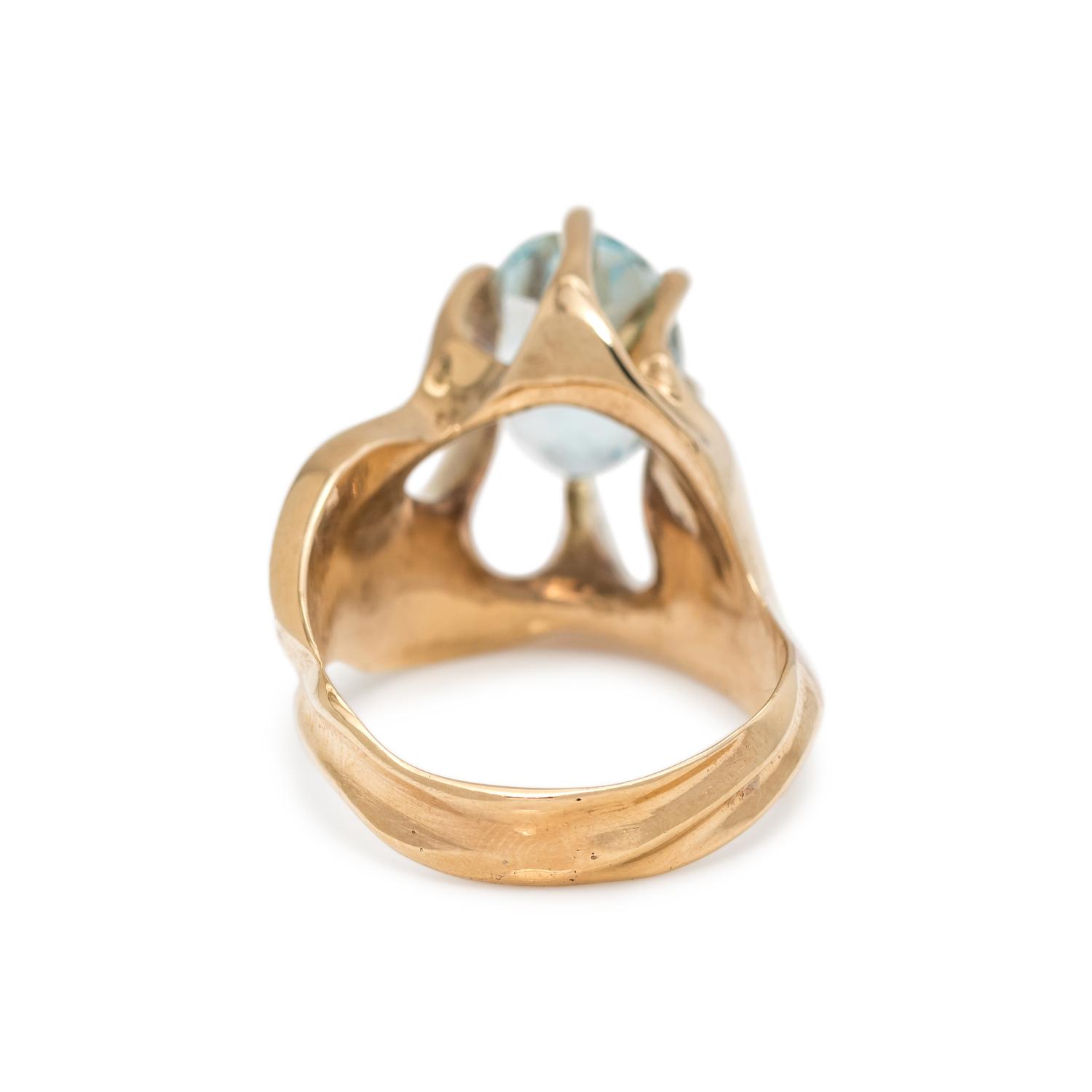 AQUAMARINE RING