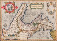 (MAP) ORTELIUS, ABRAHAM. Itala nam tellus Graecia Maior. [Amsterdam], c. 1600