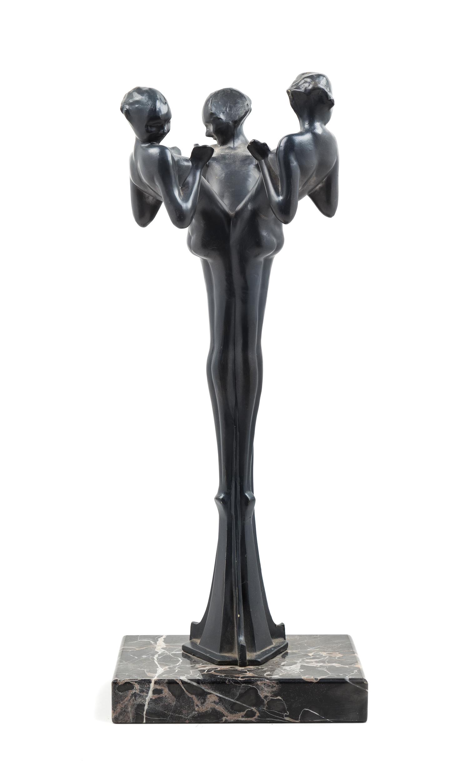 Frankart, USA, 1930s, ashstand, model no. T335, with associated bowl