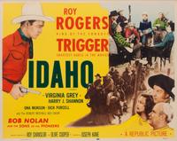Vintage Movie Poster, Idaho, with Roy Rogers