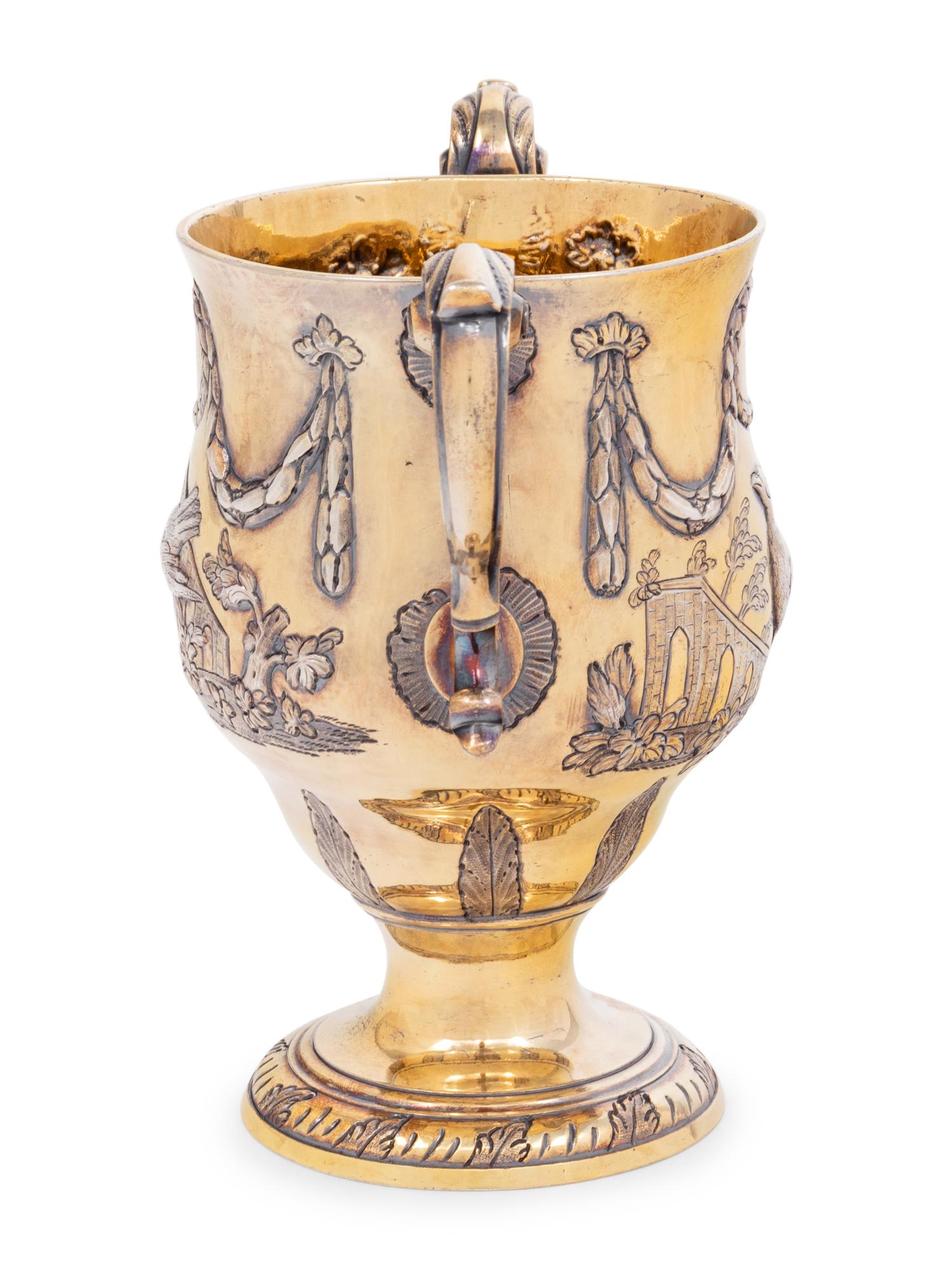 An Irish George III Silver-Gilt Loving Cup