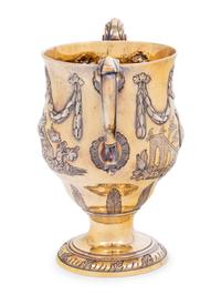 An Irish George III Silver-Gilt Loving Cup