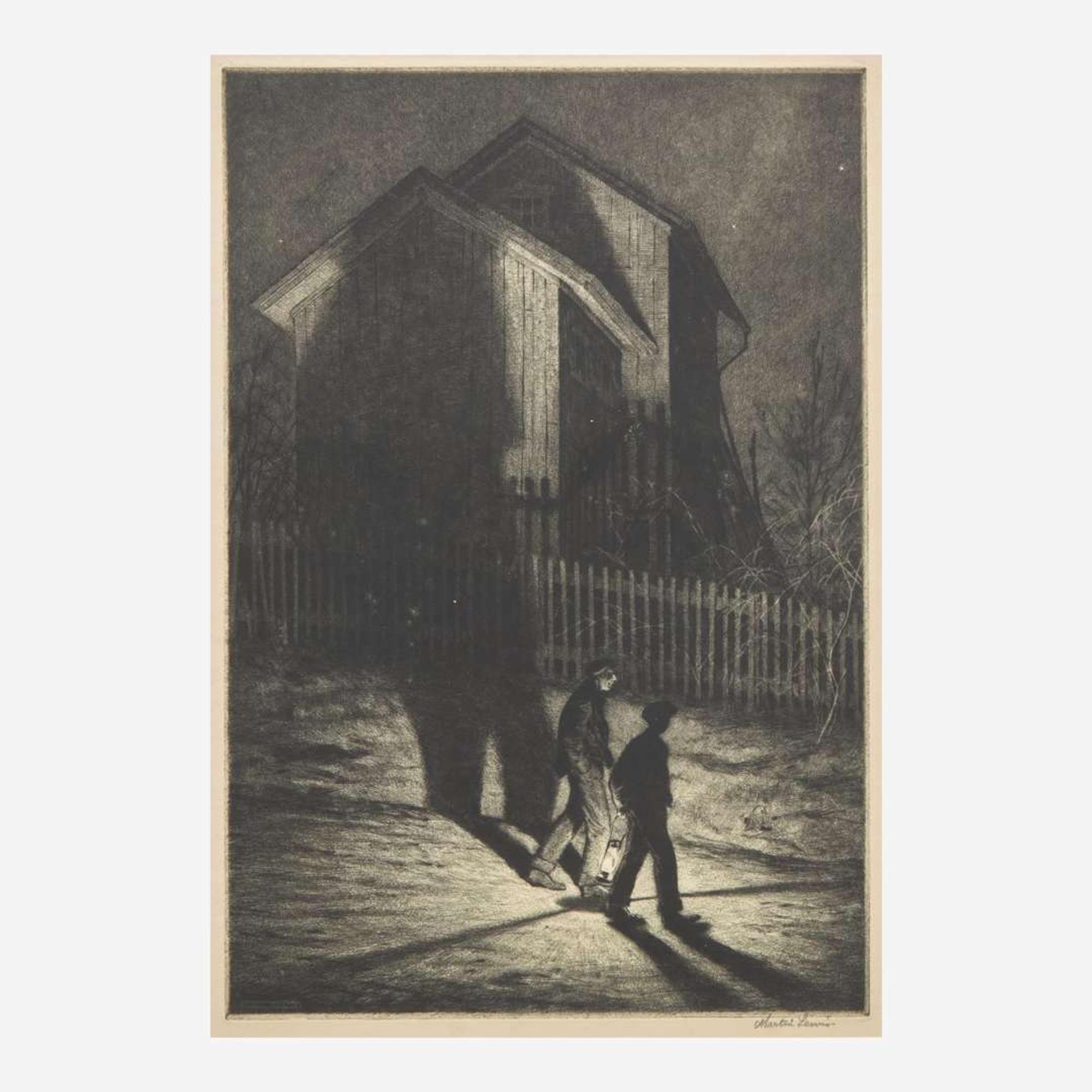 Martin Lewis (American, 1881-1962) Ha'nted