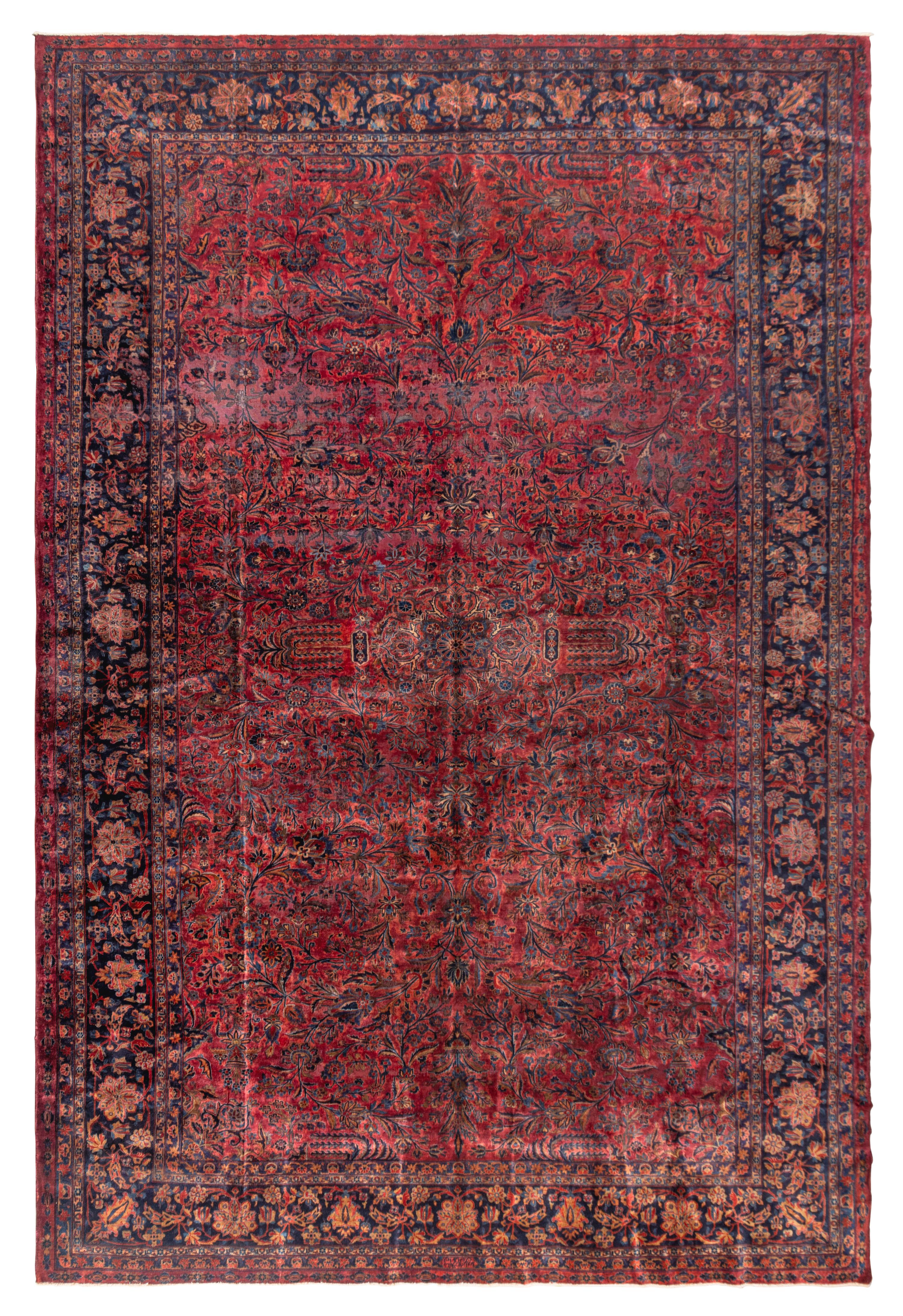 A Kashan Manchester Carpet