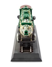 A Polychrome Resin Locomotive-Form Telephone — SECOND HALF 20TH CENTURY