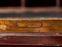 A Regency Satinwood-Inlaid Mahogany Bureau Bookcase