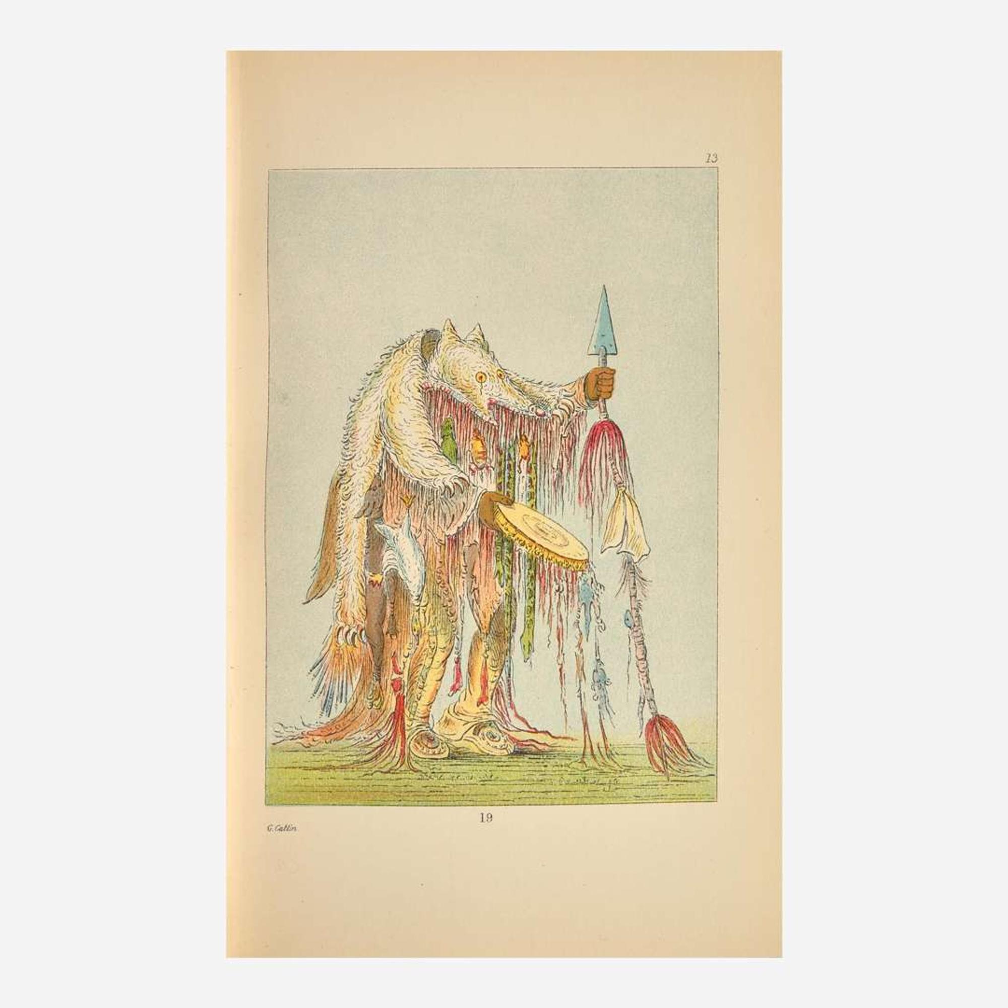 [Native Americana] Catlin, George North American Indians: Being Letters and Notes on Their Manners, Customs, and Conditions, Written During Eight Years' Travel Amongst the Wildest Tribes of Indians in North America, 1832-1839