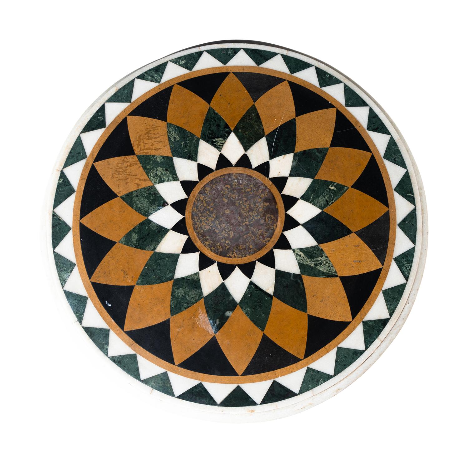 An Italian Specimen Marble Table