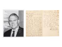 FISH, Hamilton (1808-1893). Letters and signatures of Fish and his descendants.
