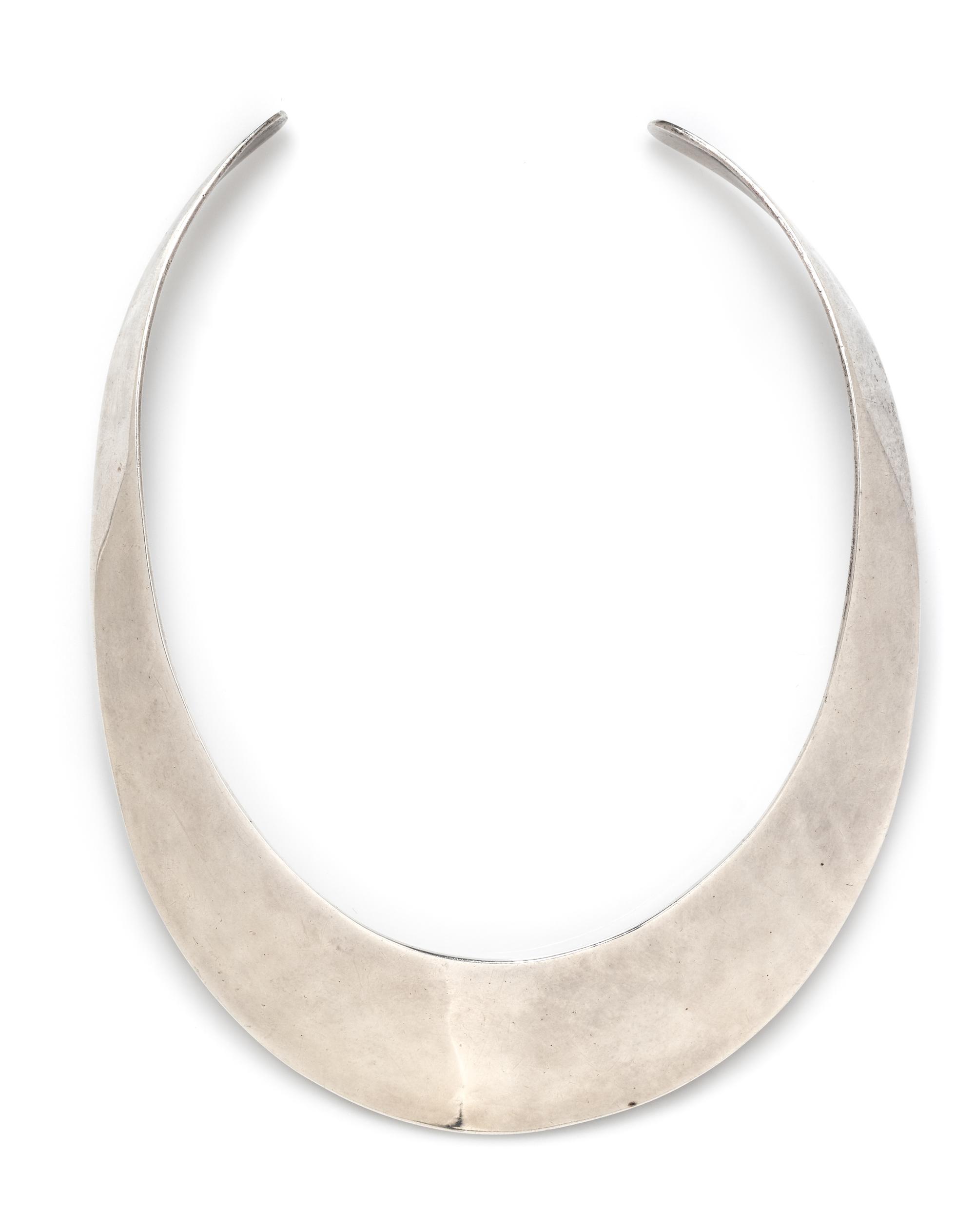A Sterling Silver Collar Necklace, Tiffany & Co., Mexico, 48.40 dwts.