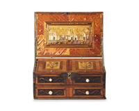 A Napoleonic Prisoner-of-War Straw Sewing Box