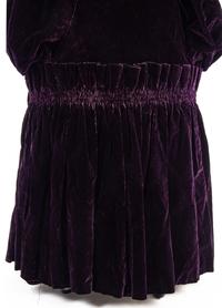 Two-Piece Silk Velvet Dress, 1880s