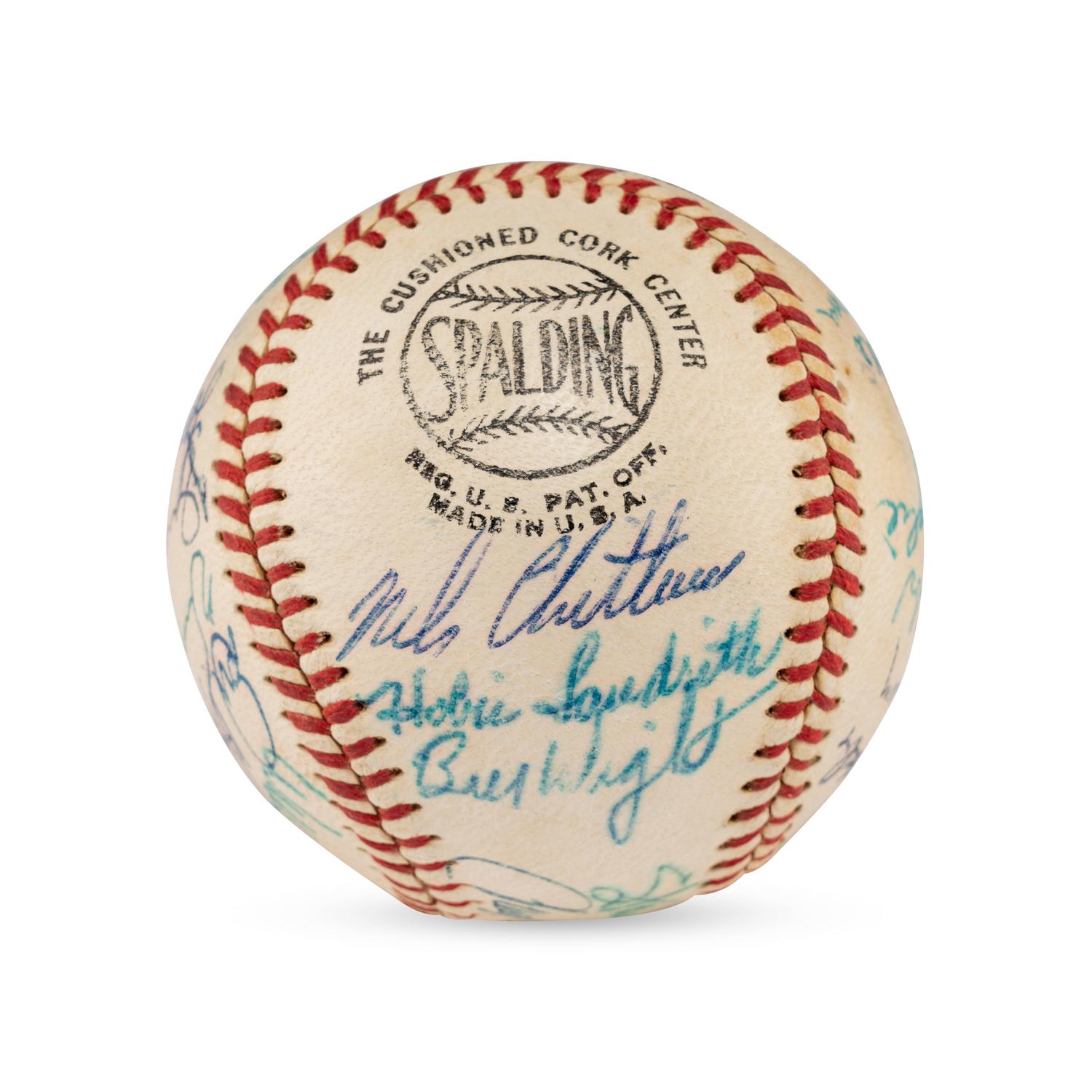 A 1958 St. Louis Cardinals Team Signed Autograph Baseball Featuring Stan Musial (JSA Letter of Authenticity)