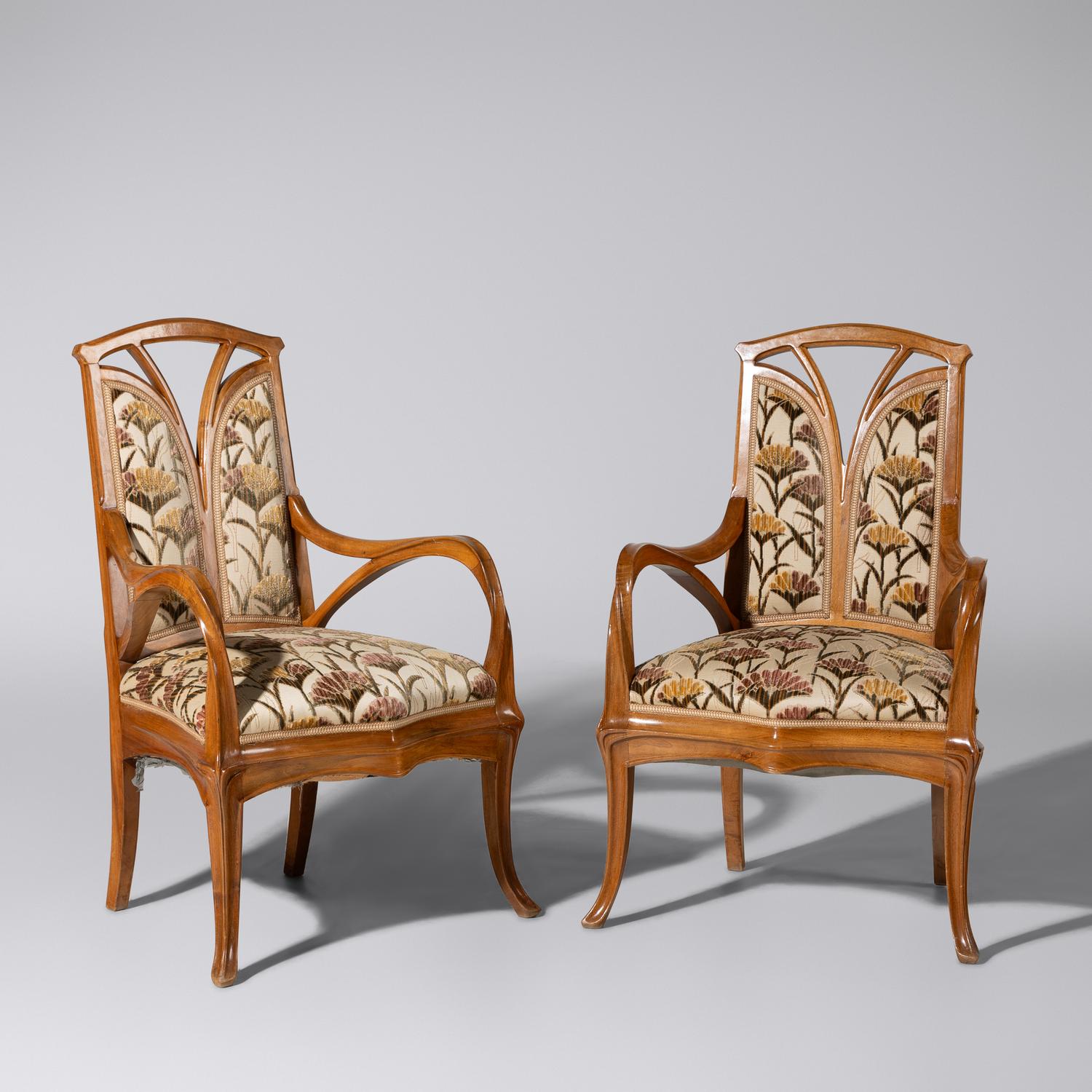 Pair of armchairs