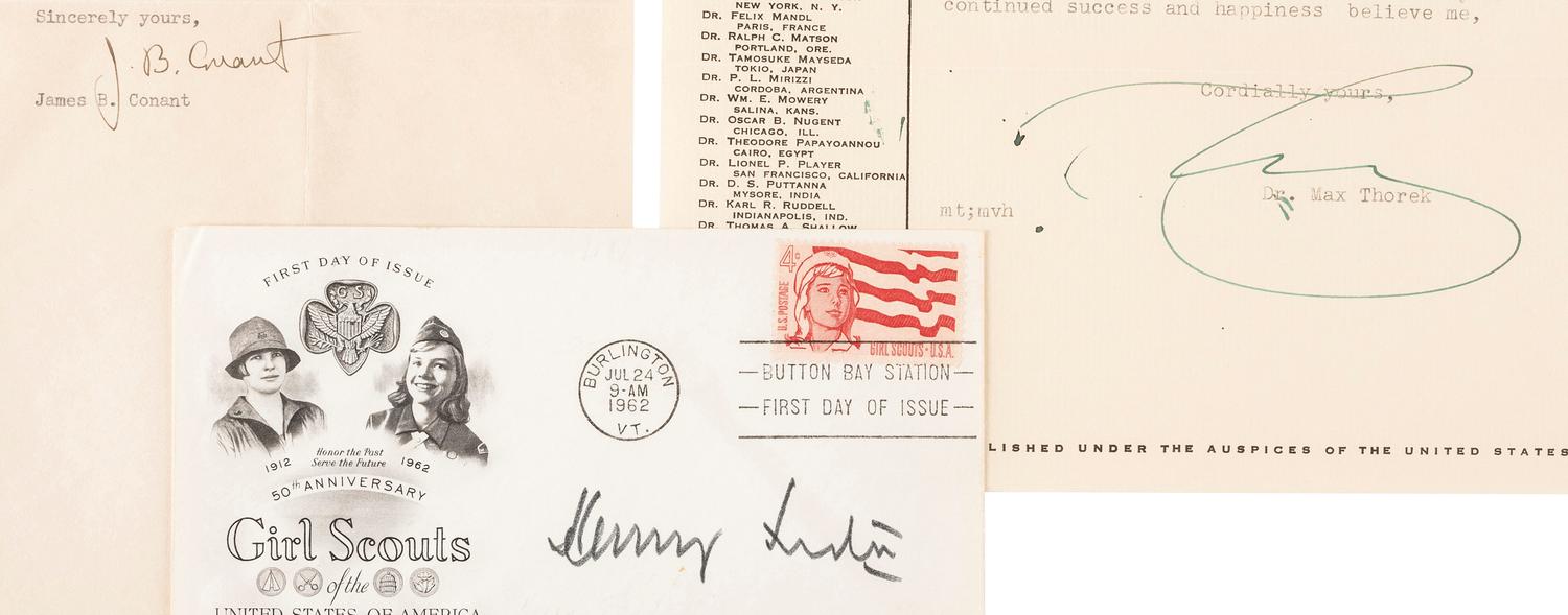 [BUSINESS] -- [INVENTORS]. Autographs from icons and innovators.