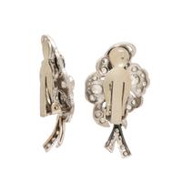 Diamond and Platinum Earrings