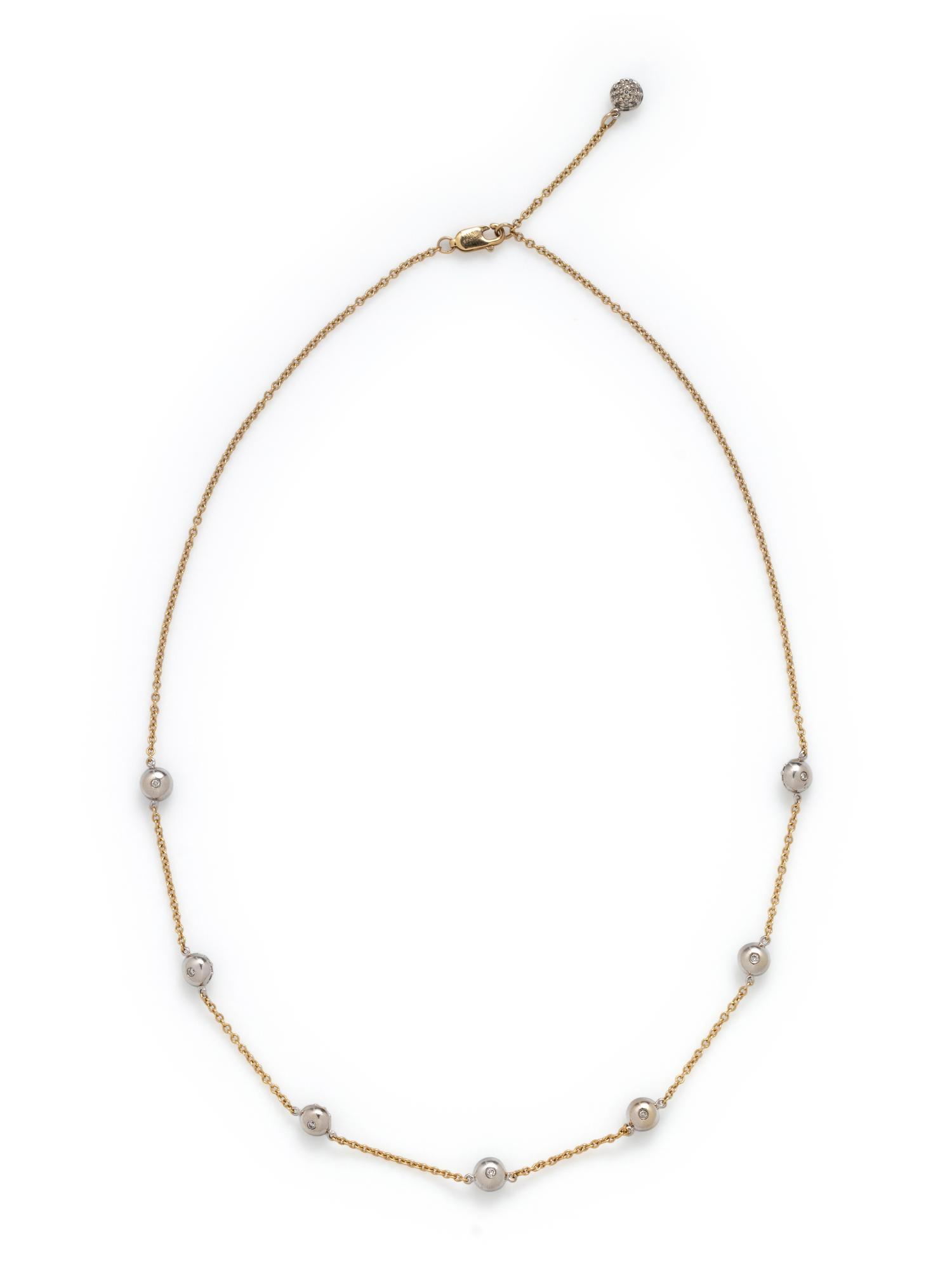 SONIA B., DIAMOND STATION NECKLACE