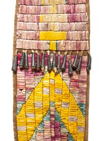 Fort Berthold Quilled Hide Knife Sheath